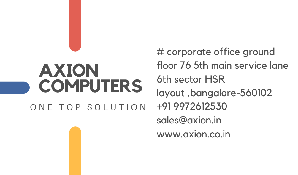 axion-computers